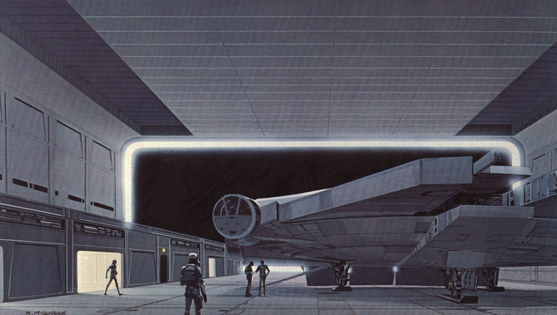 Illustration for article titled Original Trilogy concept art